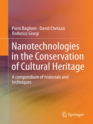 cover image of Nanotechnologies in the Conservation of Cultural Heritage
